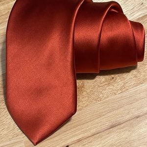 Joseph & Feiss “Gold” line | Dark Red Tie